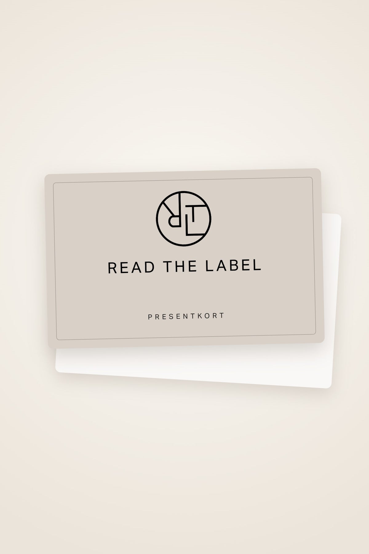 Presentkort från Read The Label