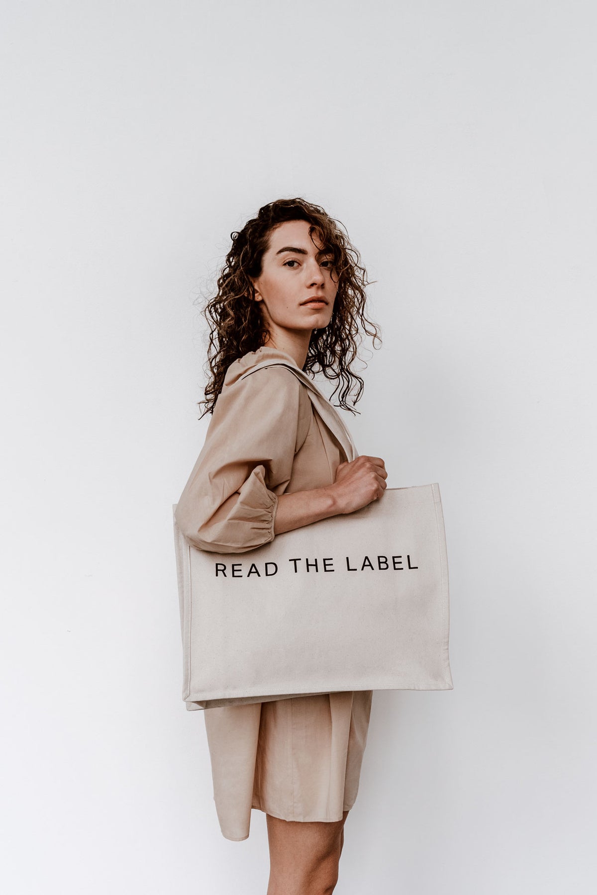 Canvas tote bag i ekologisk bomull – Read The Label
