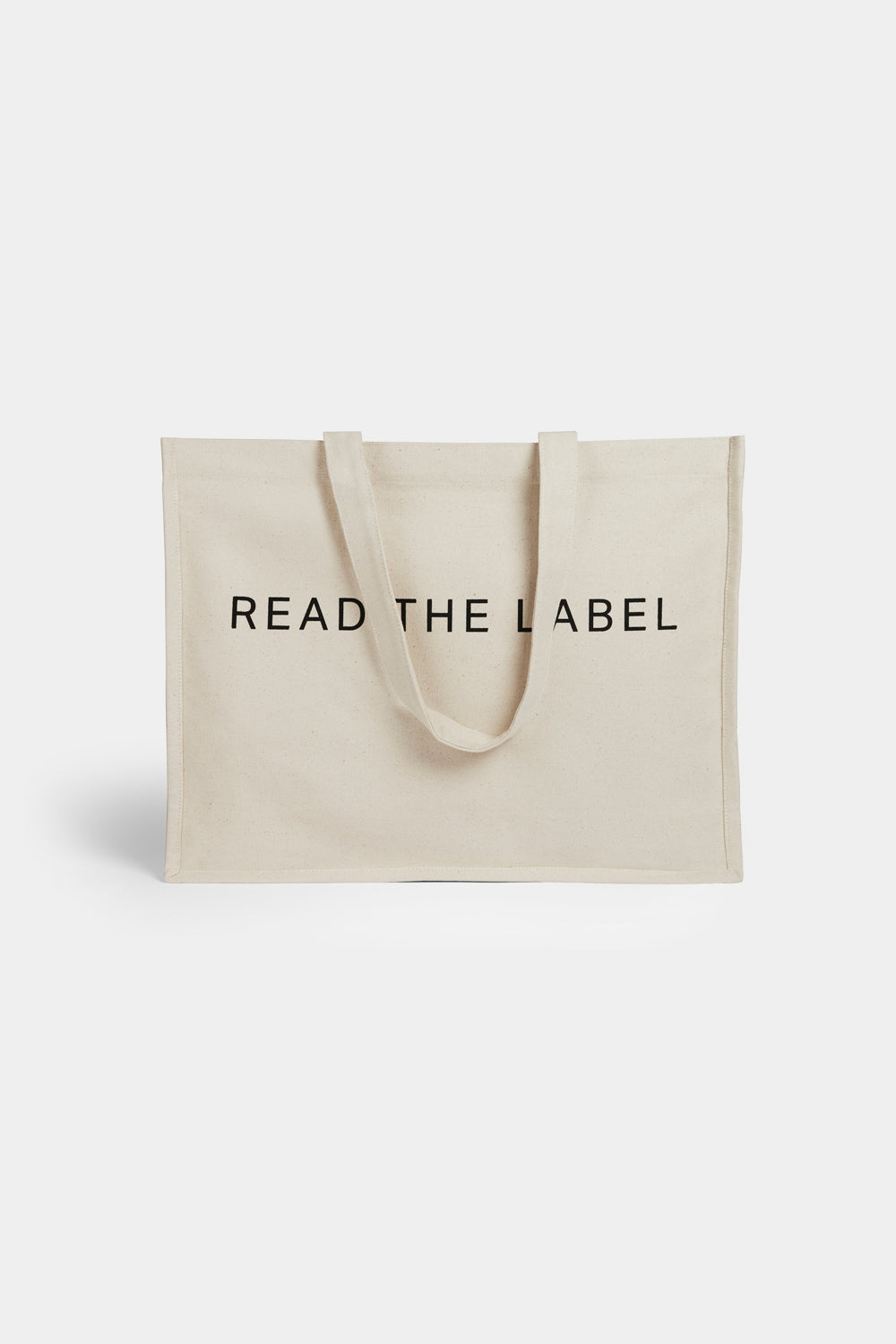 Canvas tote bag i ekologisk bomull – detaljbild